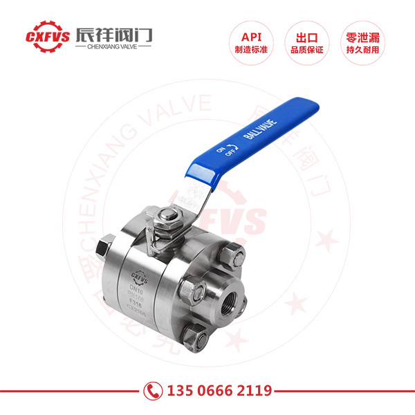 National Standard Three-piece  Screw Ball Valve